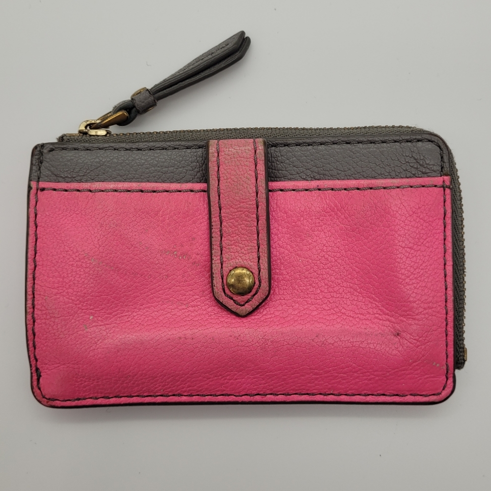 FOSSIL | cow hide leather ID wallet
